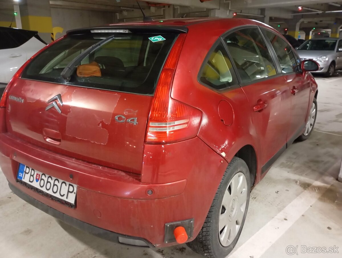 Predám Citroen C4 lpg po dohode aj spz - 4