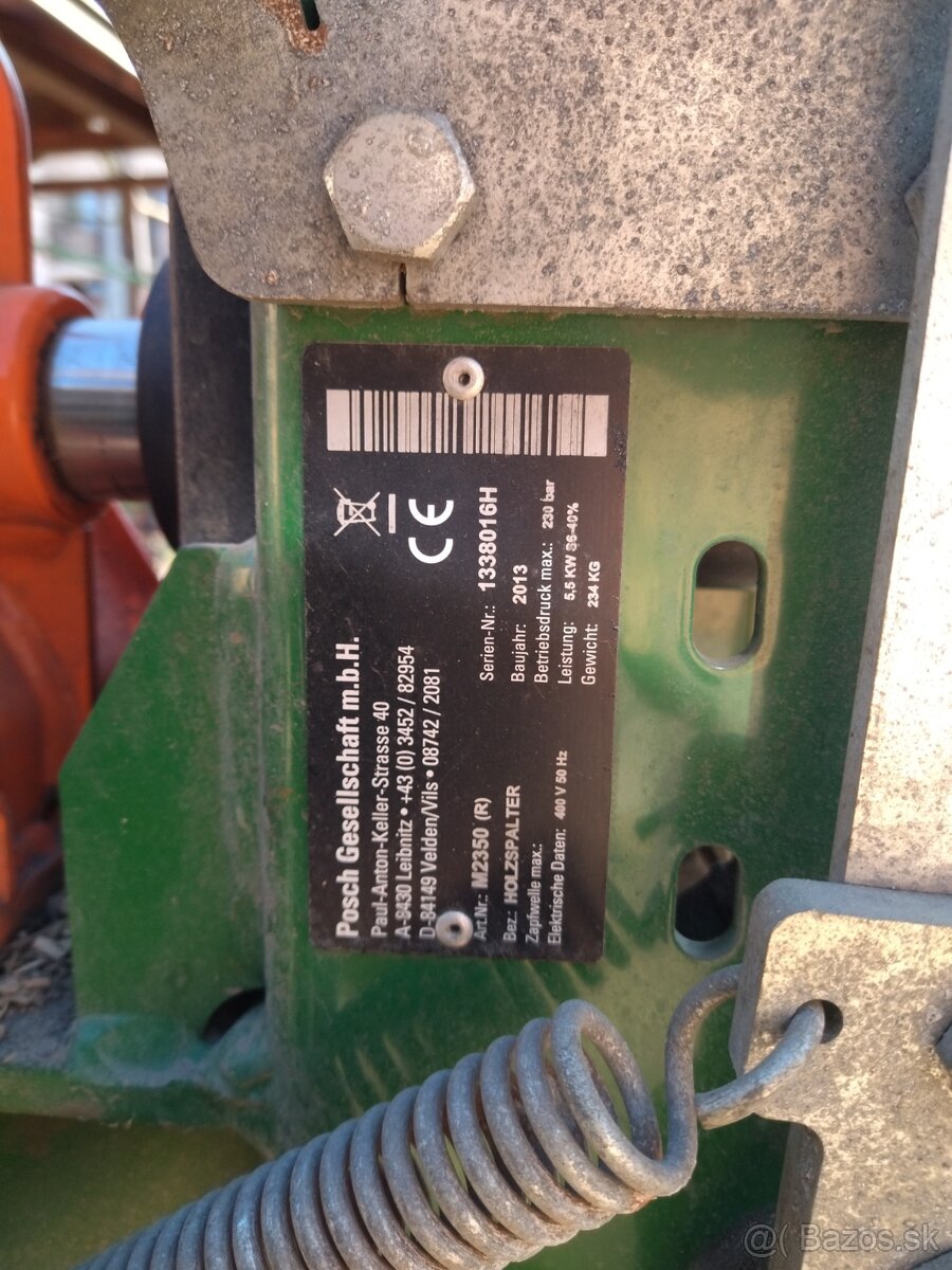 Štiepačka Posch Splitmaster 9t. - 4