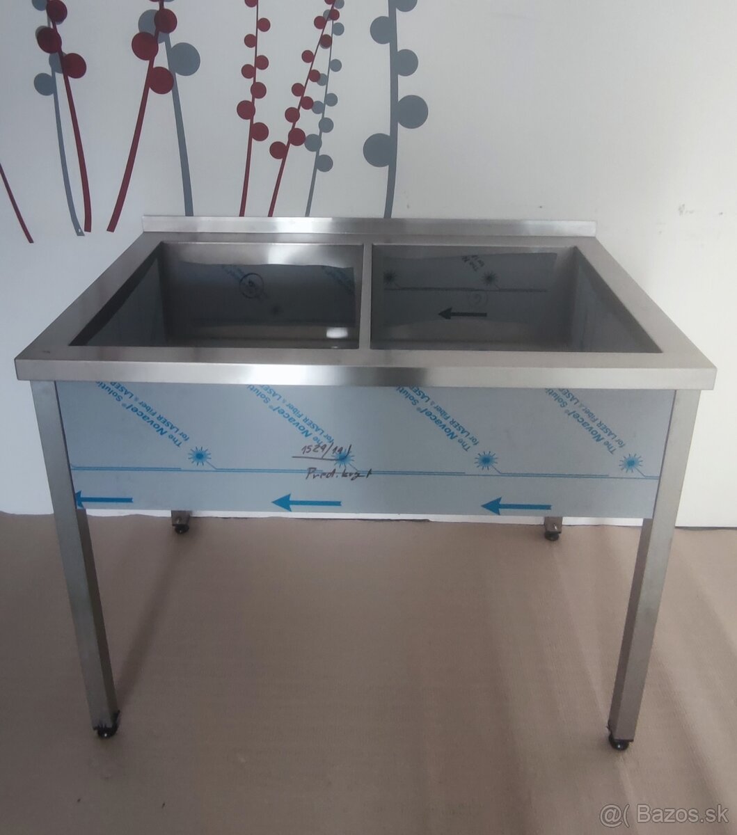 Drez / jednodrez / dvojdrez / výlevka / gastro nerez - 4