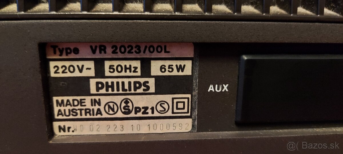 Predám vintage videorekordéry Philips Video2000 - 4