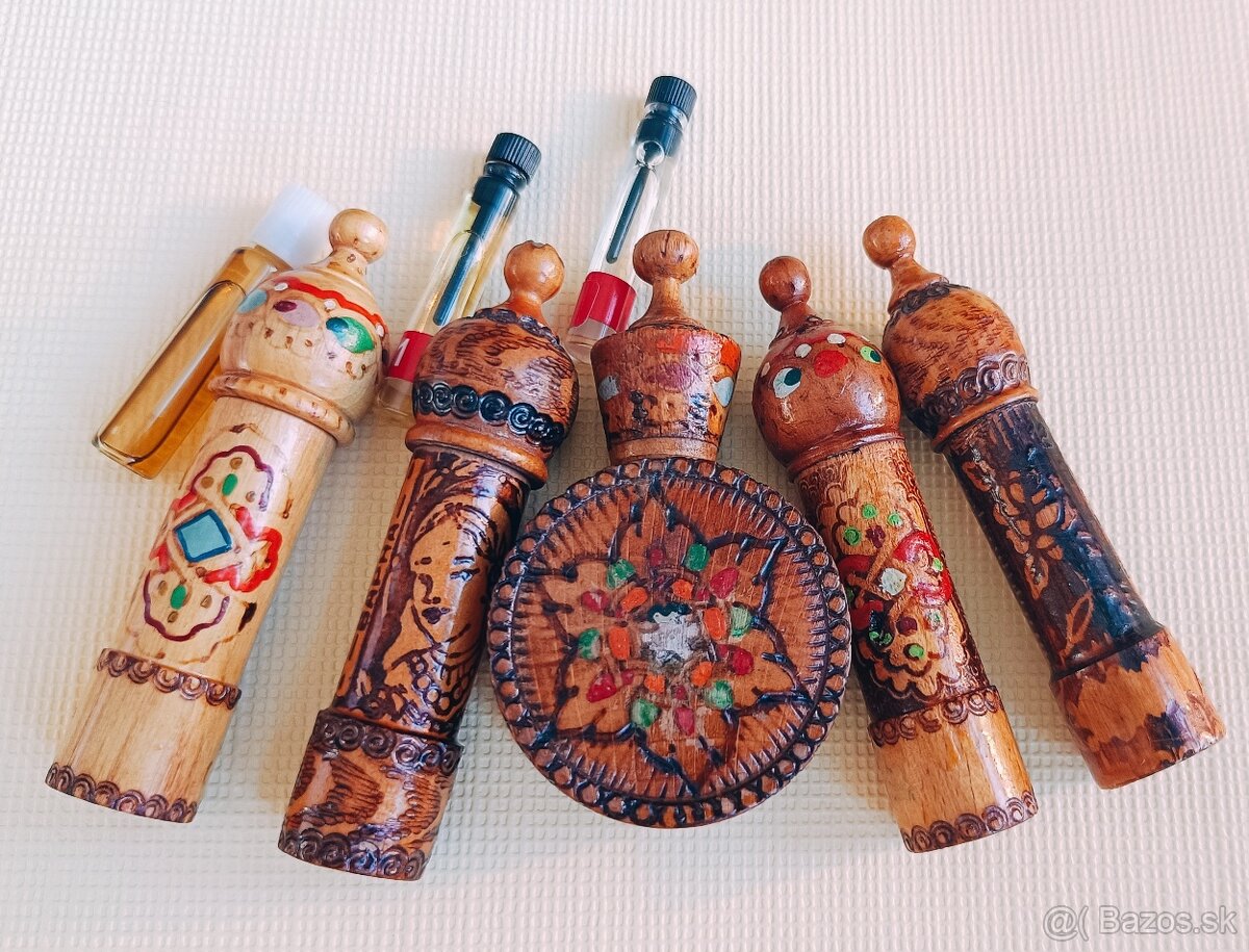 Starožitné flakóny na parfém - 4