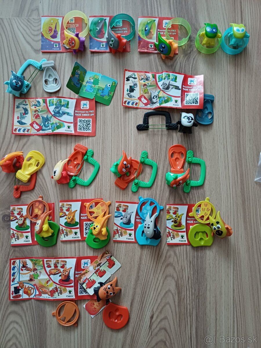 Kinder figurky 3 - 4