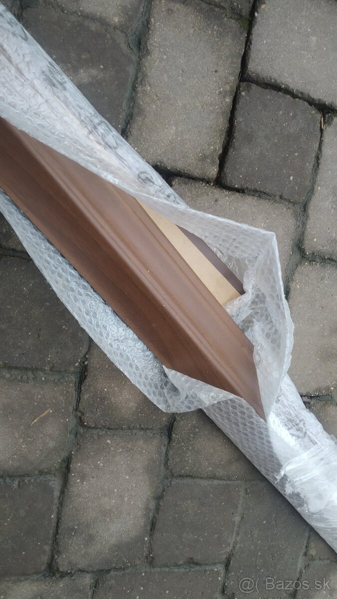 predám interiérovú lištu farby benátsky orech - 4