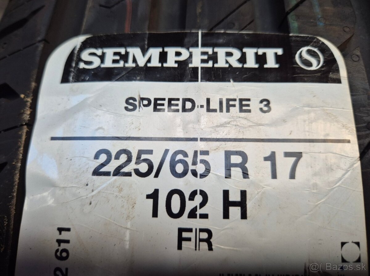 225/65 r17 letné 2 ks SEMPERIT - nejazdené - 4
