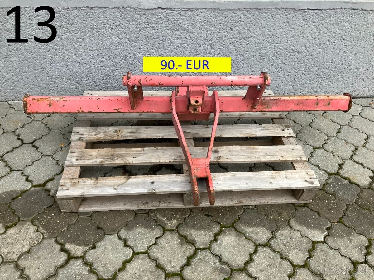 Svetlá a odrazové sklíčka na príves traktor vlečku - 4