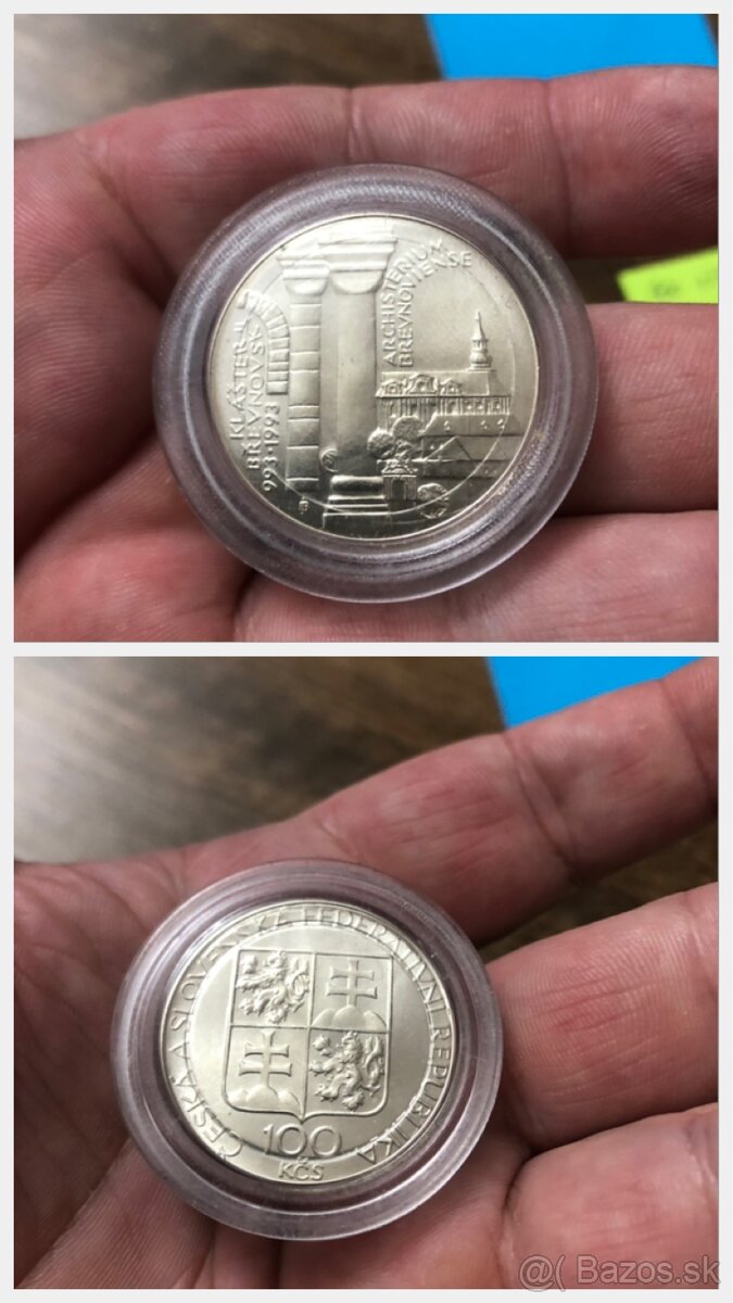 Strieborne mince (PROOF 1991-1993) - 4