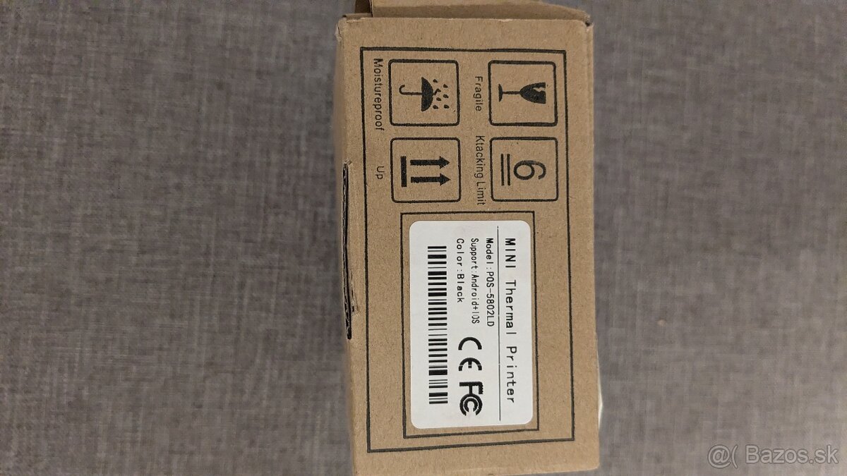 Bluetooth termálna tlačiareň - 4
