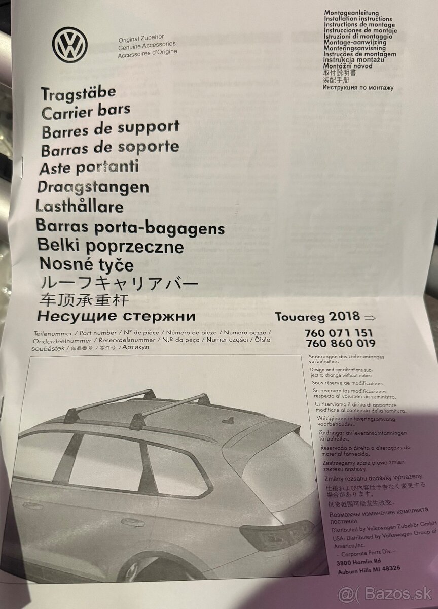 Strešný nosič - priečnik - 4