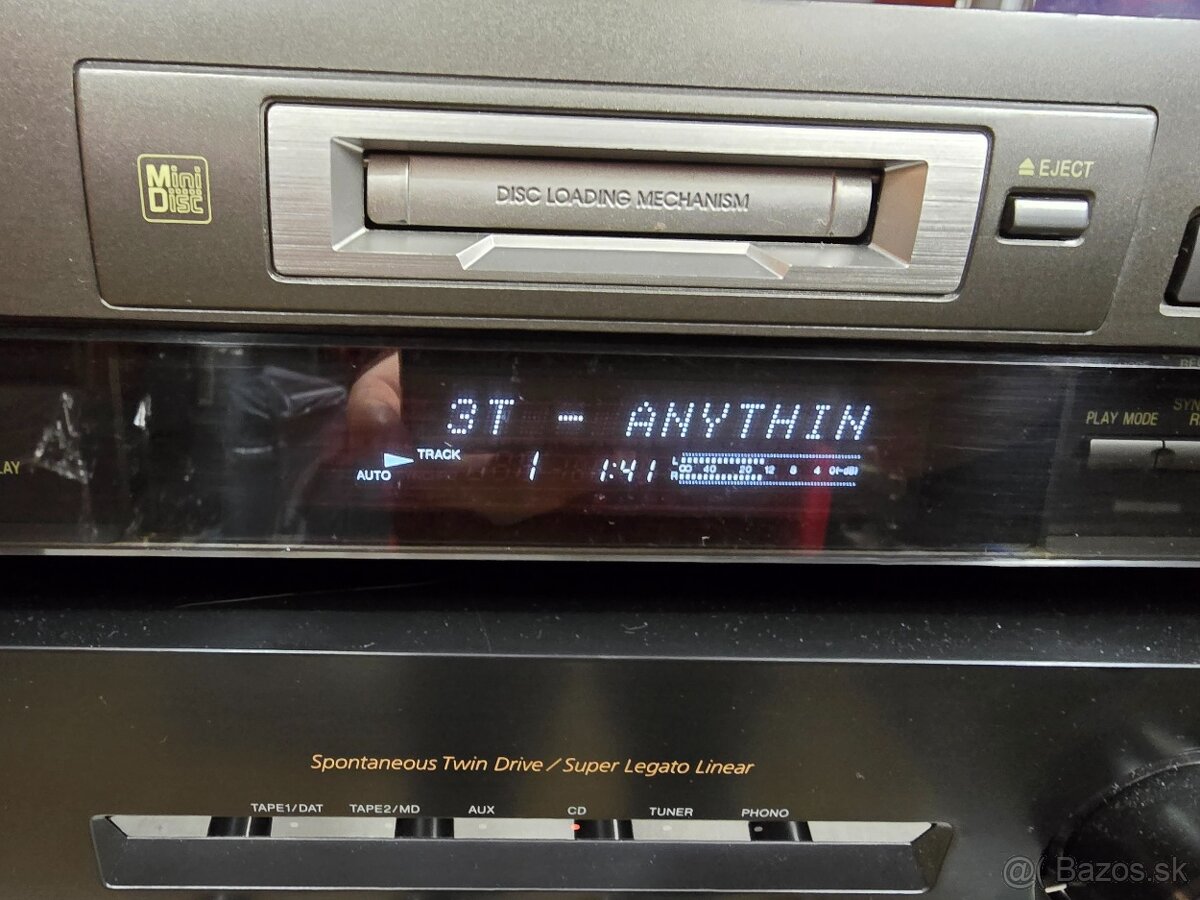 Technics SJ-MD100 minidisc rekordér - 4