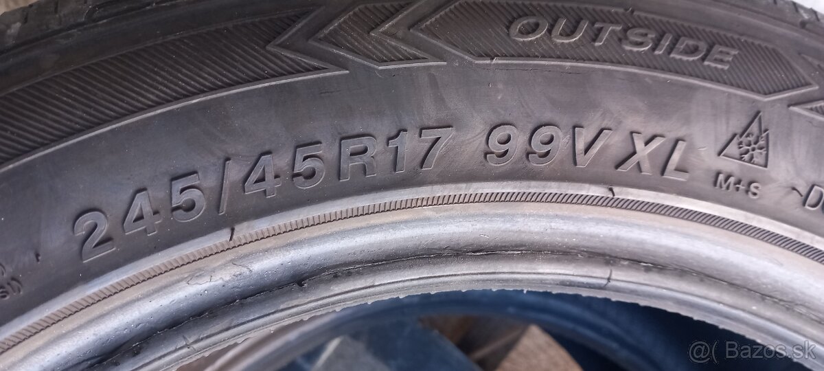 Zimne pneumatiky 245/45 r17 - 4