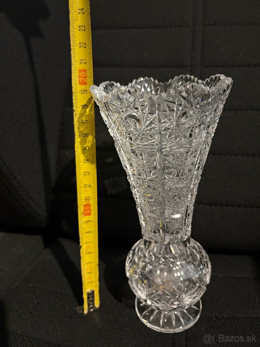 Predam krystalovu vazu 19,5cm - 4