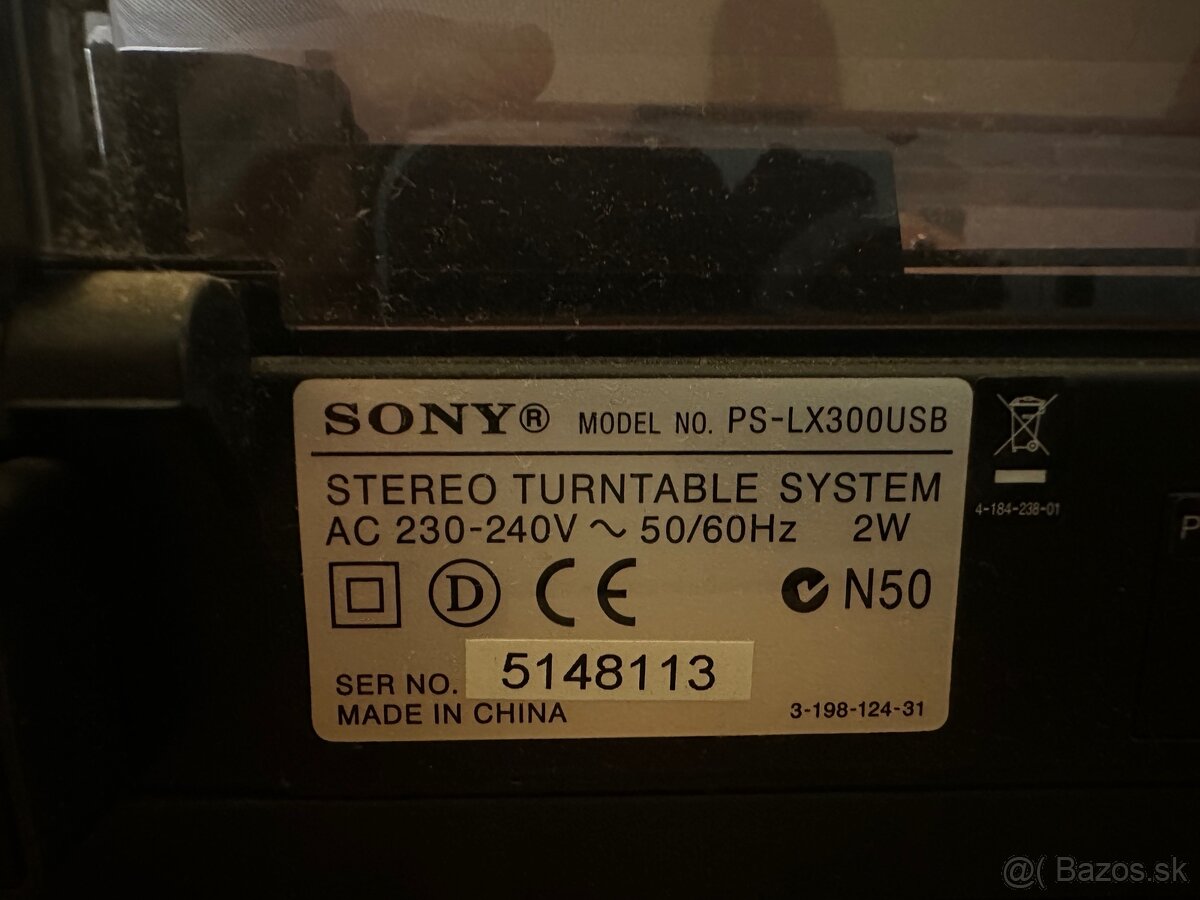Gramofon sony - 4