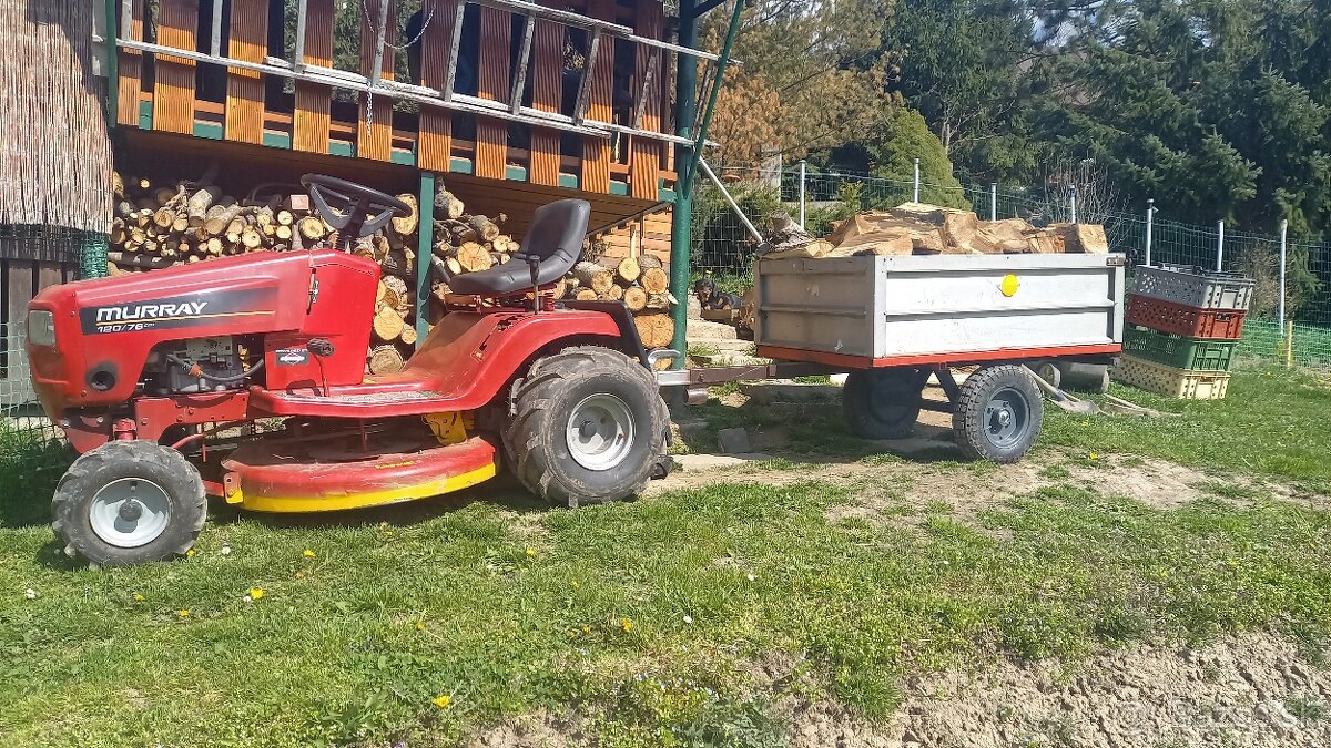 Vlečka za malotraktor alebo kosačku. - 4
