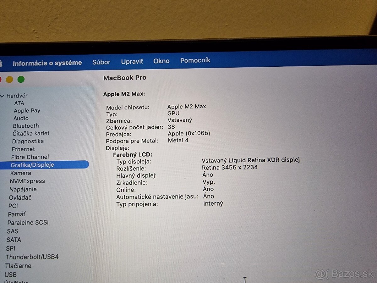 🍏 MacBook Pro 16 M2 max - 32GB RAM / 1TB SSD - 4