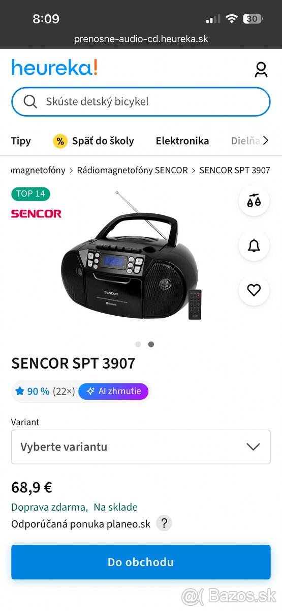 SENCOR rádio - 4