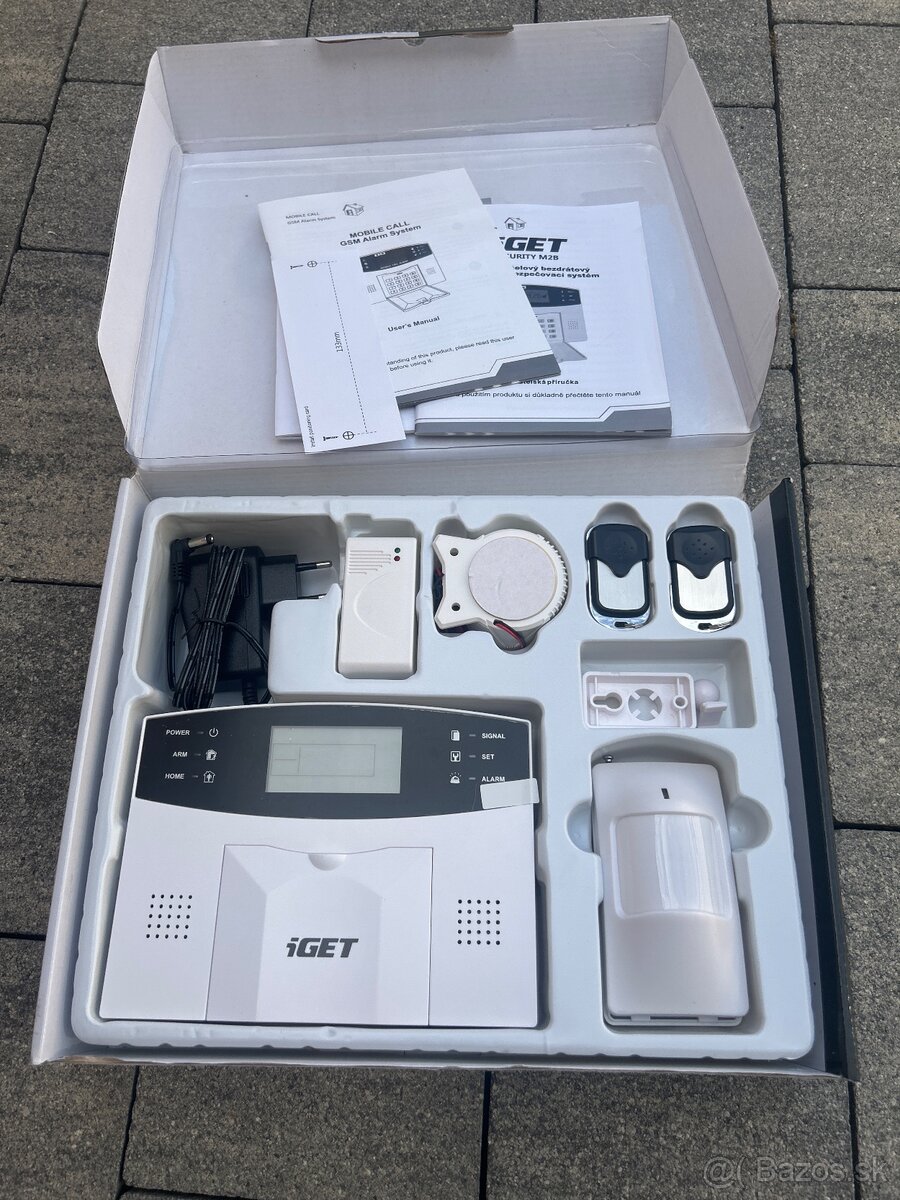 Bezdrôtový GSM alarm - NOVÝ - 4