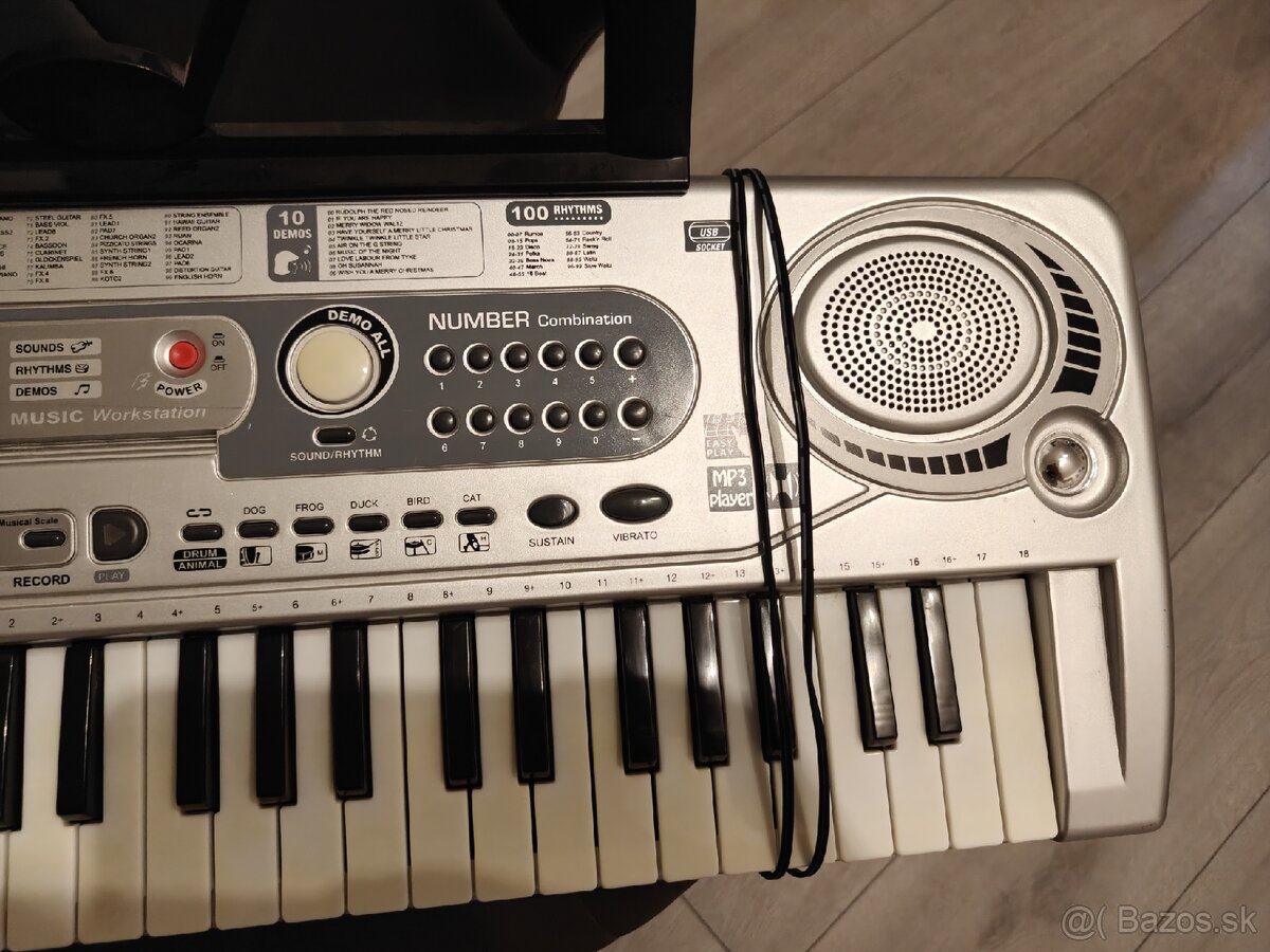 Elektrický keyboard nepoužívaný - 4