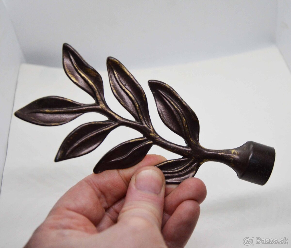 Kovové koncovky na garnižovú tyč "stromčeky" - 4