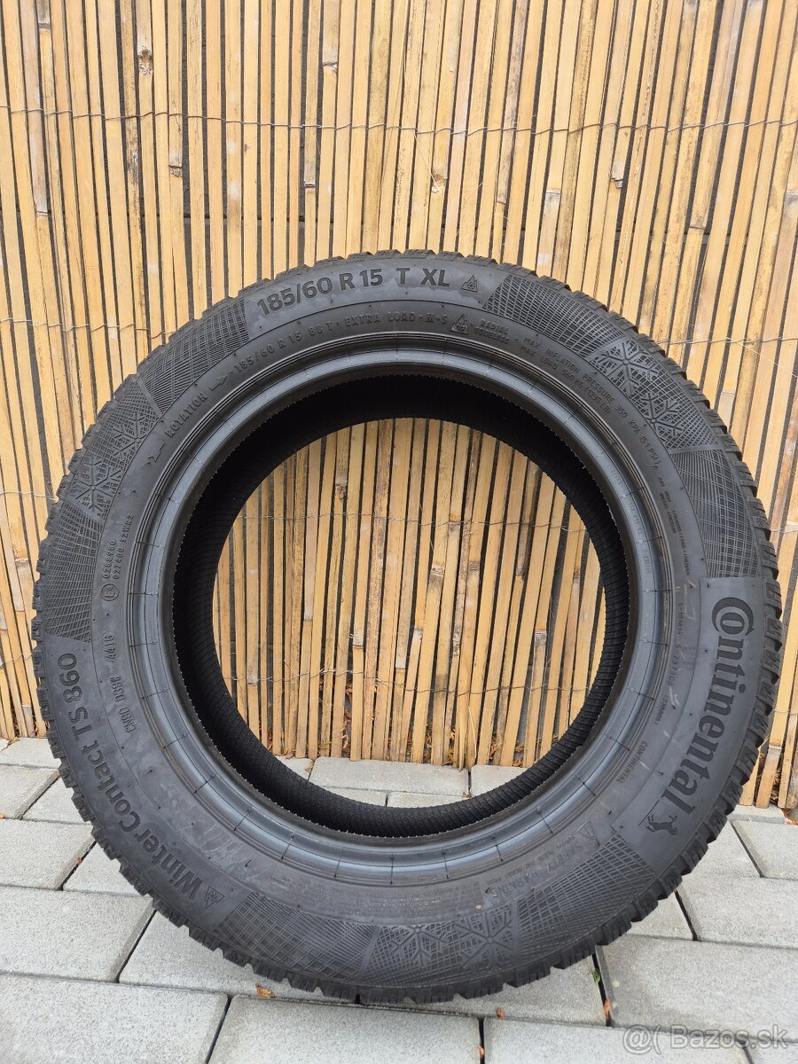Zimne Continental 185/60 R15 - 4