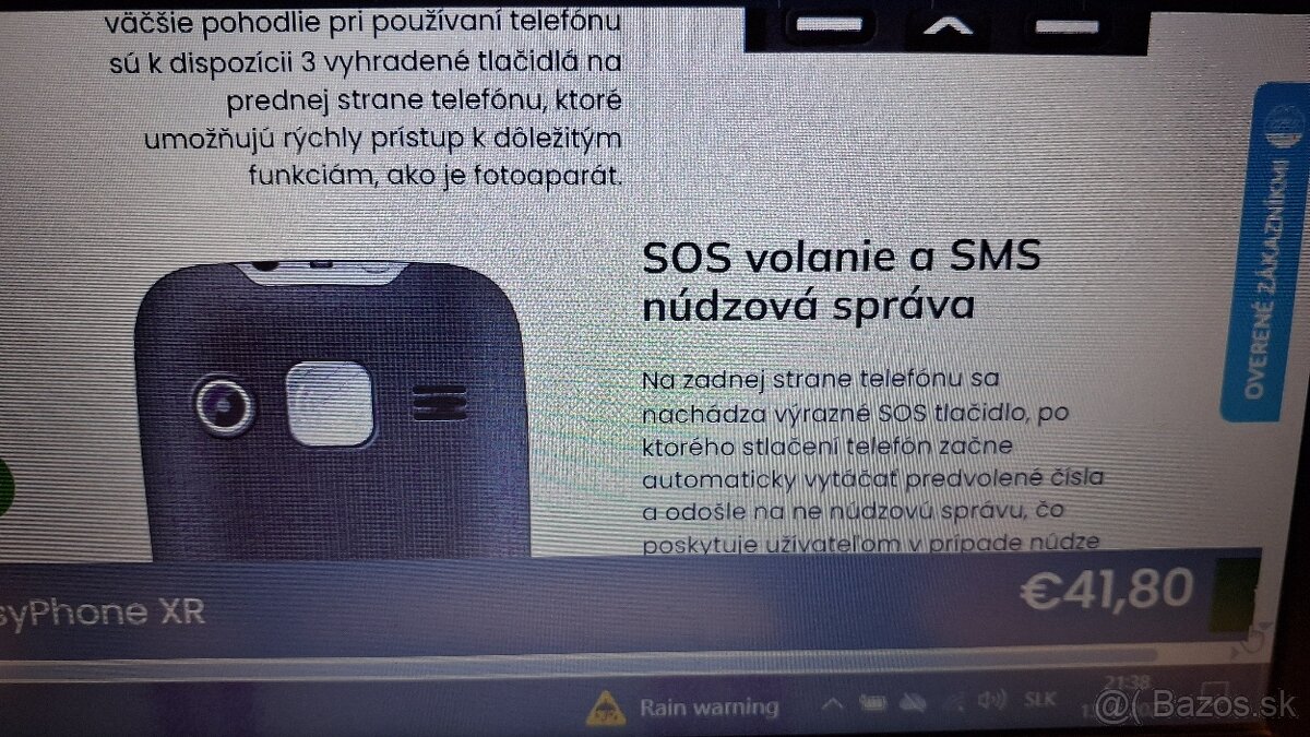 EVOLVEO EASY PHONE XR - 4