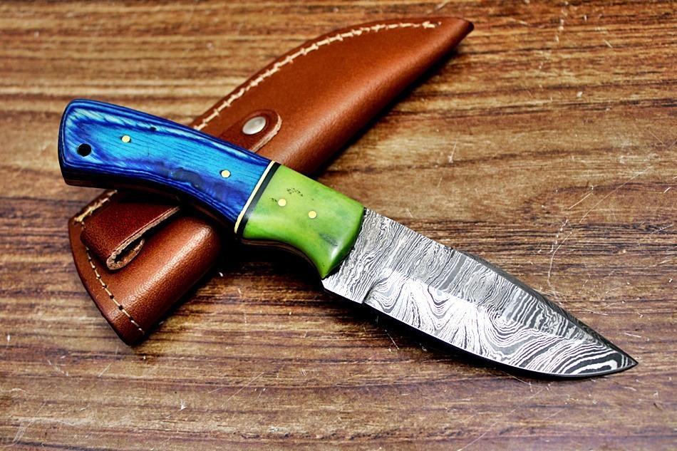 159/ Damaškový lovecky nôž - 4