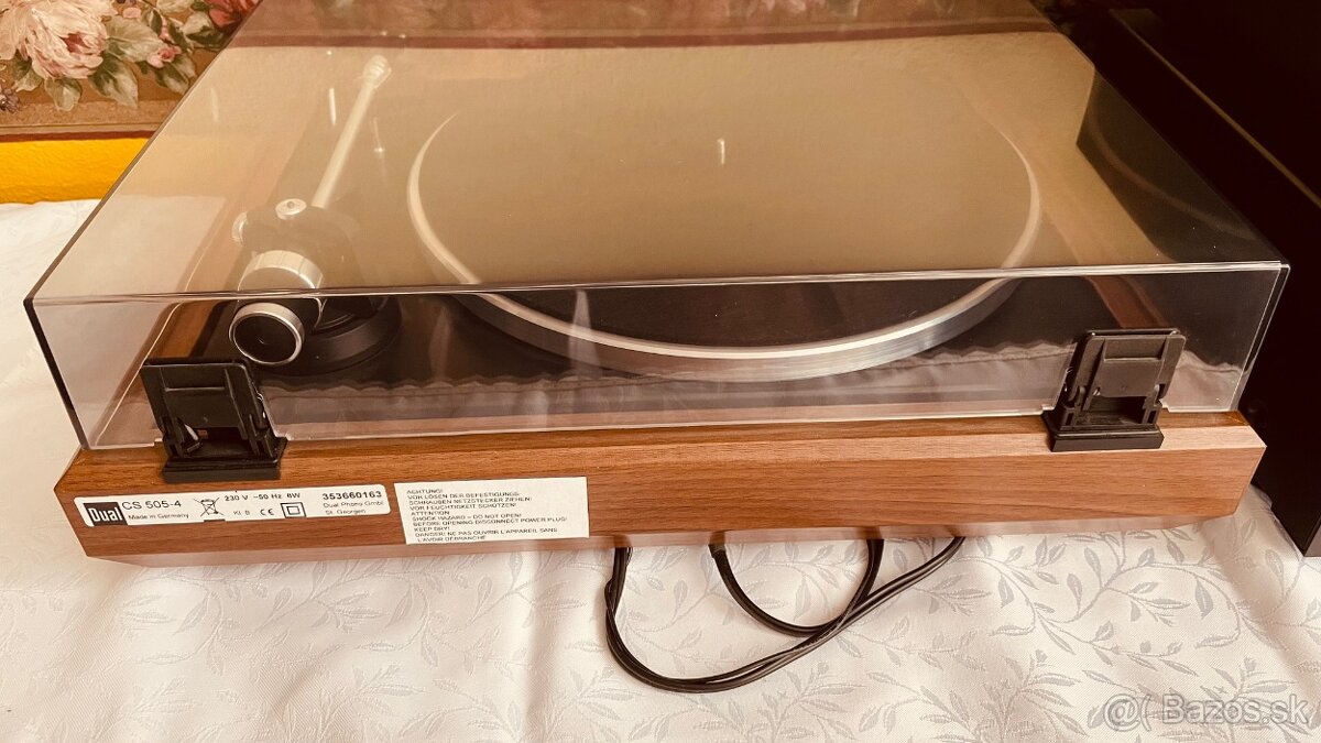 Predám gramofón DUAL CS 505-4 Exklusiv Limited 2016 - 4
