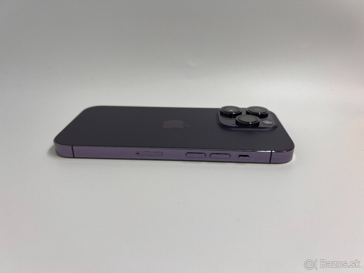 IPHONE 14 PRO DEEP PURPLE 128GB ZÁRUKA - VEĽMI DOBRÝ STAV - 4