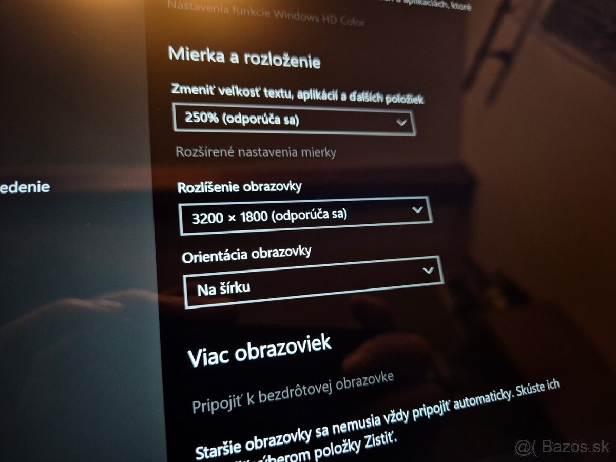 Predám Dell XPS 9360 - i7, 16GB RAM, QHD+ Touch - 4