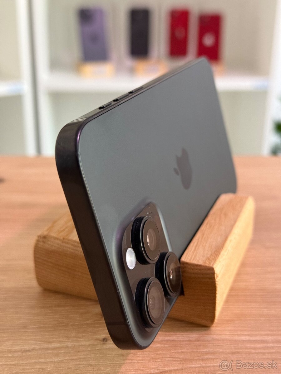 iPhone 16 Pro Max 256GB - Black Titanium, 100% batéria - 4