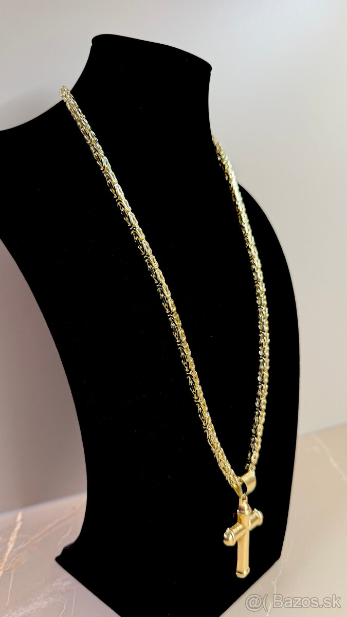 Zlata retiazka kralovsky vzor 14k 585/1000 105,33g - 4