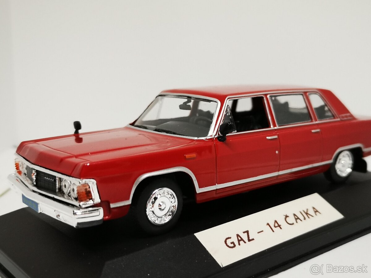 Predám zberateľský model GAZ 14 Čajka, 1:43, rezervované - 4