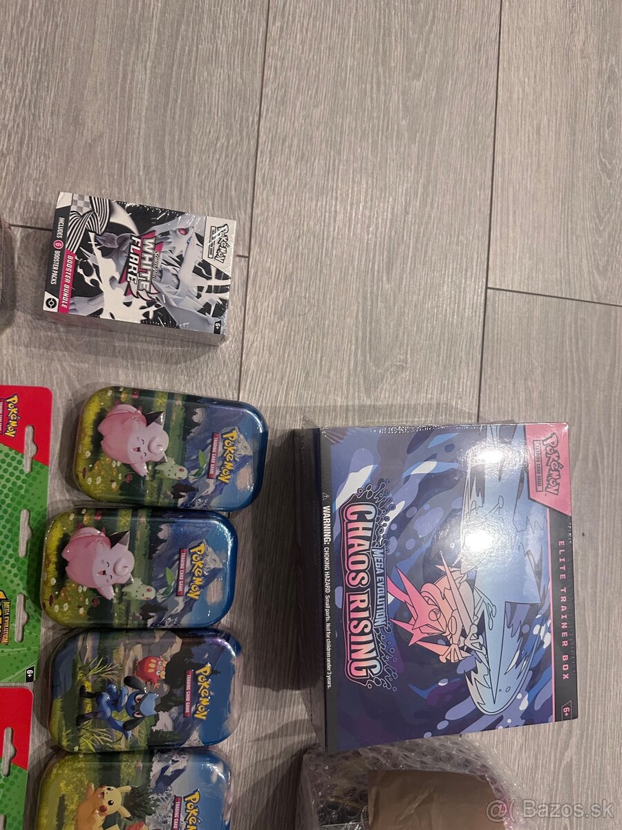 Predám sealed Pokémon produkty - 4