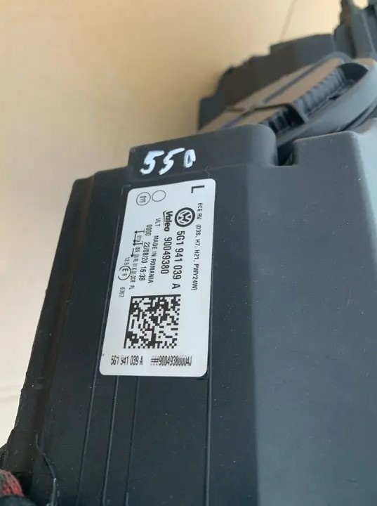 predni svetlo xenon levy leve vw golf 7 vii gti - 4