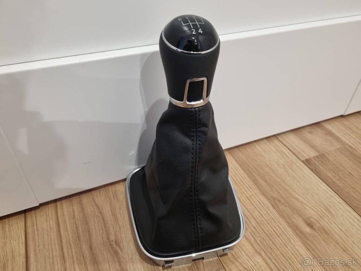 Kožena radiaca páka s koženou hlavicou - 4