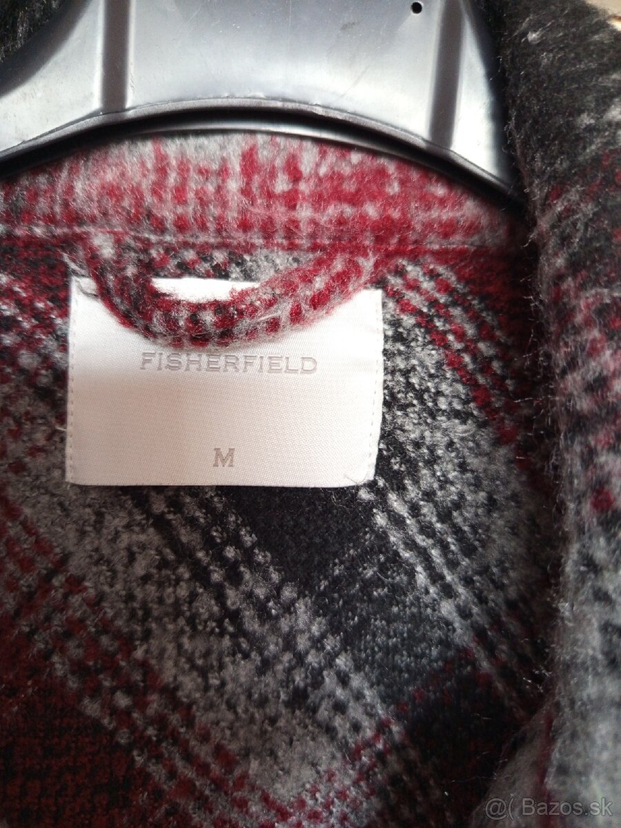 Dámsky kabát bordová - 4