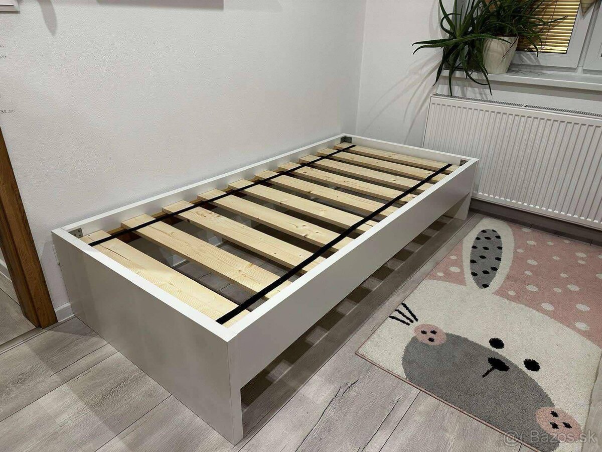 Predám kvalitné pevné jednolôžkové postele- NOVE - 4