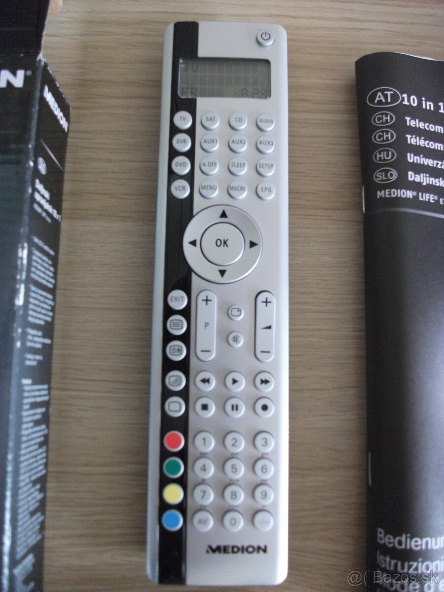 Predám nový,dialkový,digital.ovladač TV - 10v1. - 4