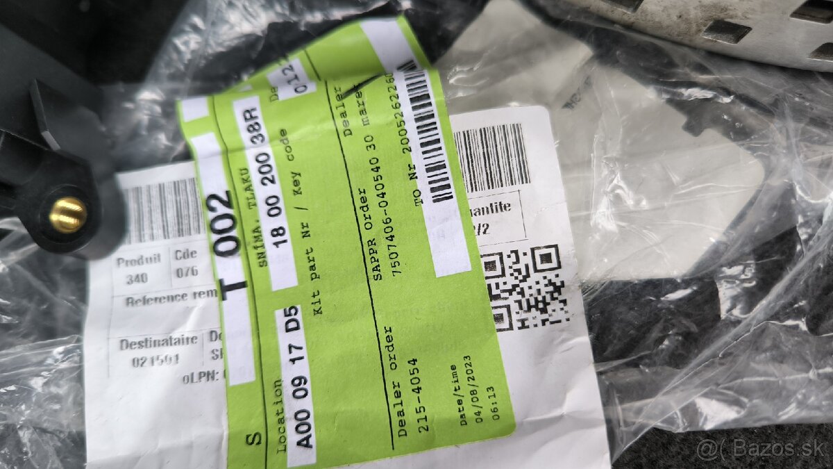 Renault Megane 3, plynový pedál - 4