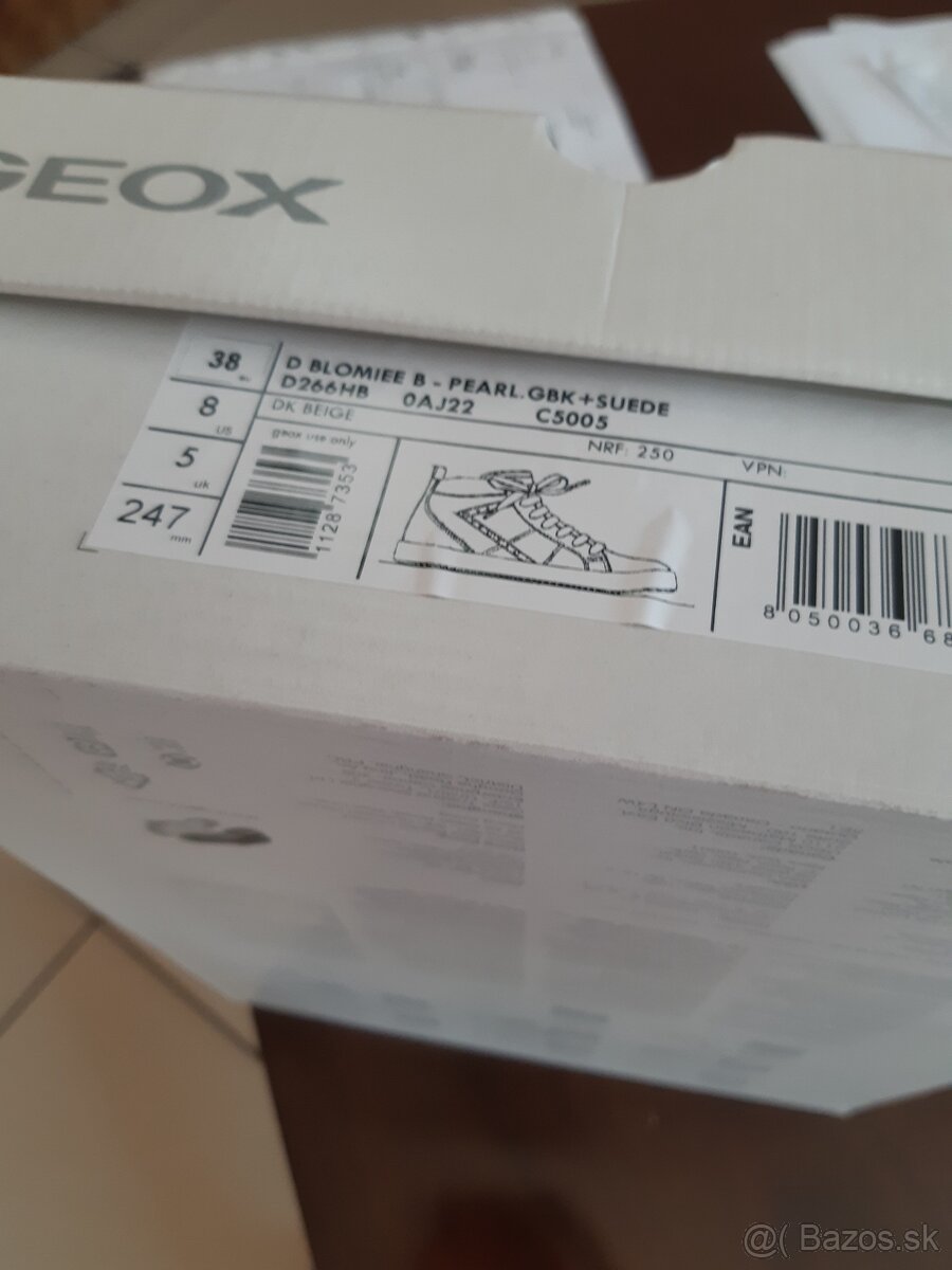 GEOX kožené poltopánky - 4