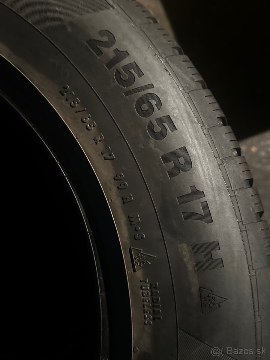 ZIMNÁ SADA 215/65 R17 CONTINENTAL - 4