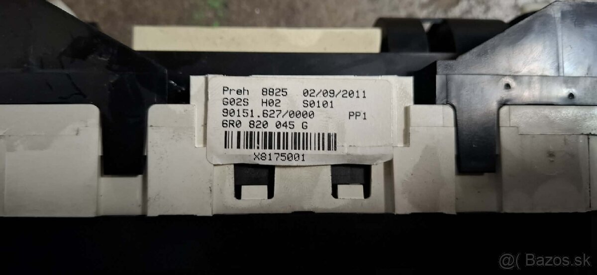 Panel klimatizácie Volkswagen Polo 6R - 4