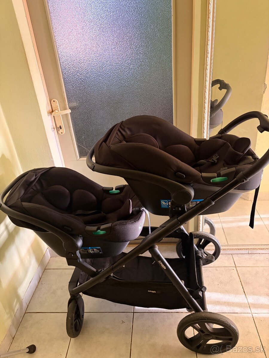 Surodenecky kočiar / kočiar pre dvojičky 2v1 - 4