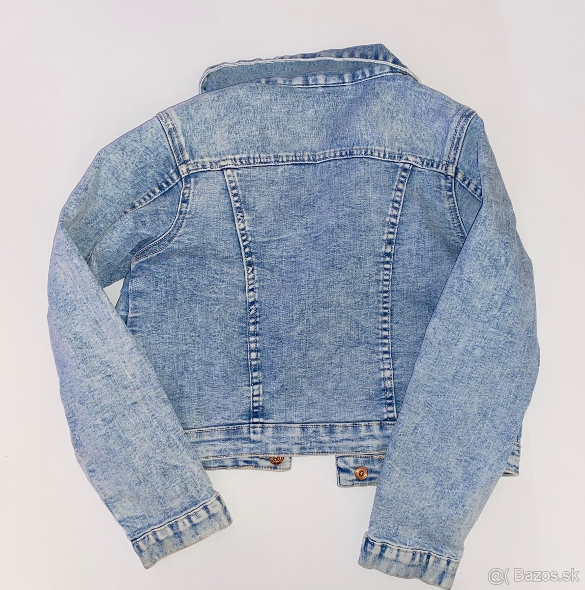 H&M riflova bunda velkost 128 - 4