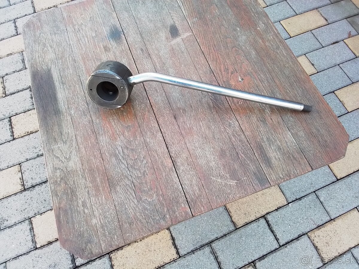 Predám rozpínacie trny a páku spojky na sustruh - 4