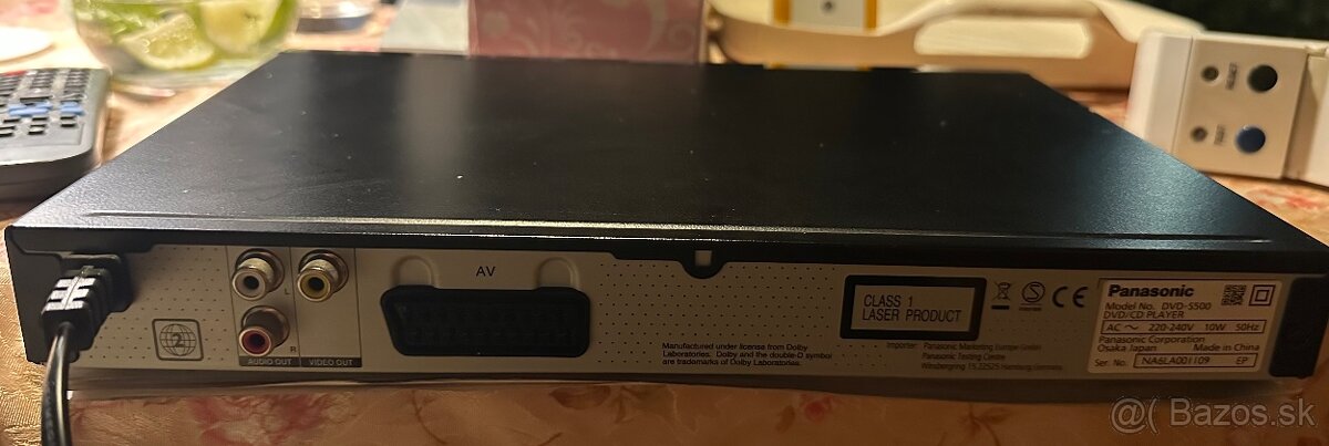 Panasonic DVD/CD player S500 na ND - 4