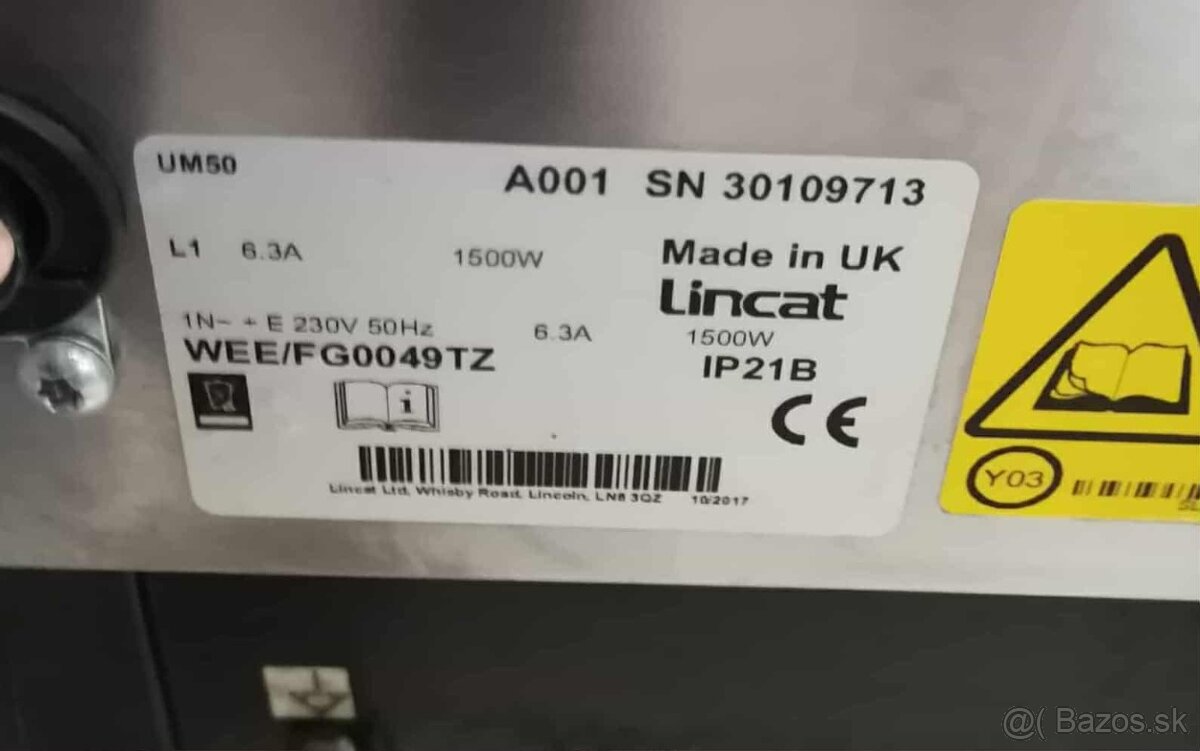 PREDAM PROFESIONÁLNE TEPELNÉ VITRÍNY LINCAT Z NEREZU OTOČNE - 4