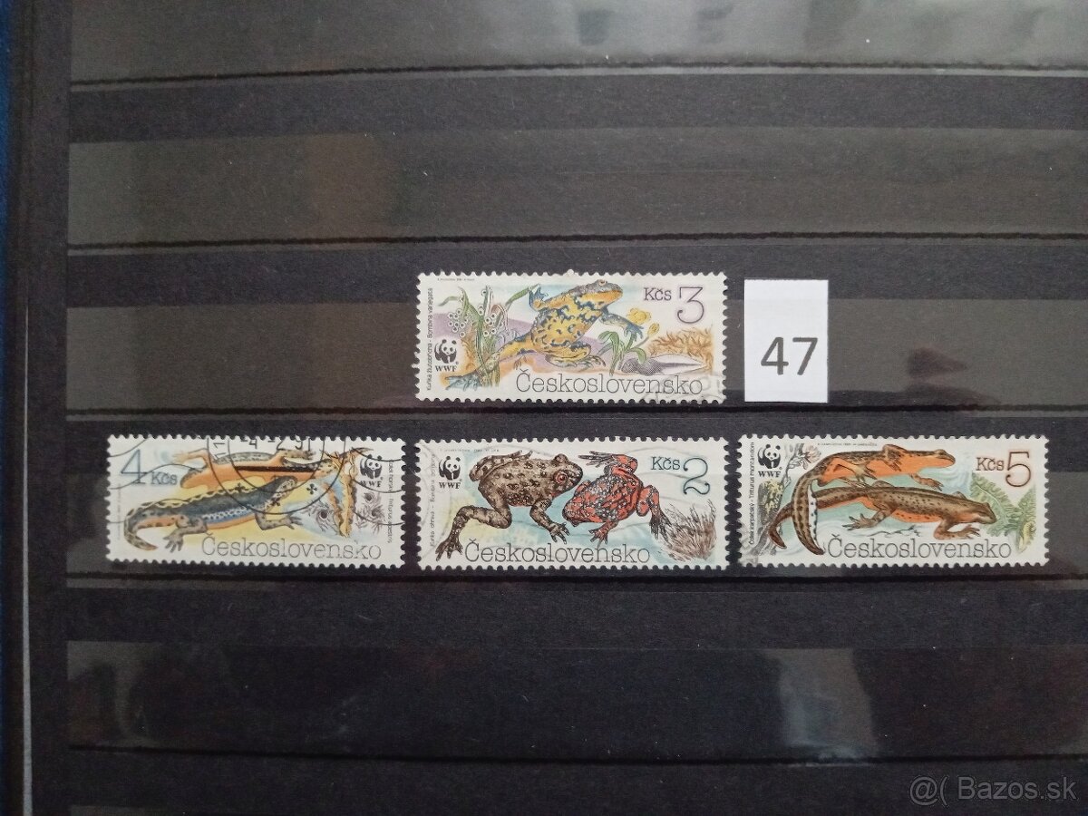 Poštové známky č.435 - ČESKOSLOVENSKO III - 18 sérií - 4