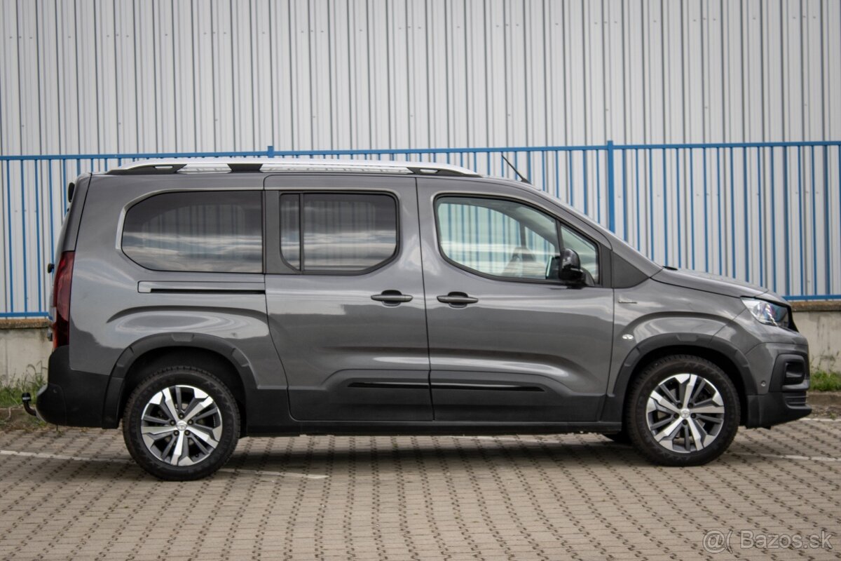 Peugeot Rifter Long 1.5 BlueHDi 130 GT Line A/T - ťažné - 4