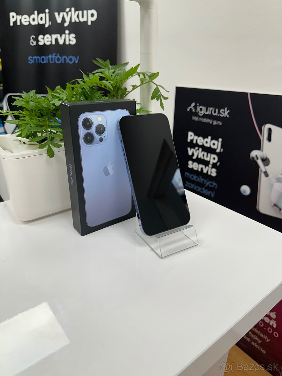 Apple iPhone 13 PRO MAX 128GB Blue Batéria 100% - 4