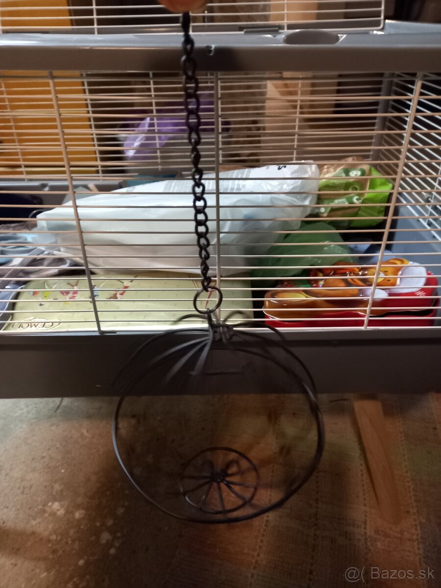 Klietka pre zajaca s prislušenstvom - 4